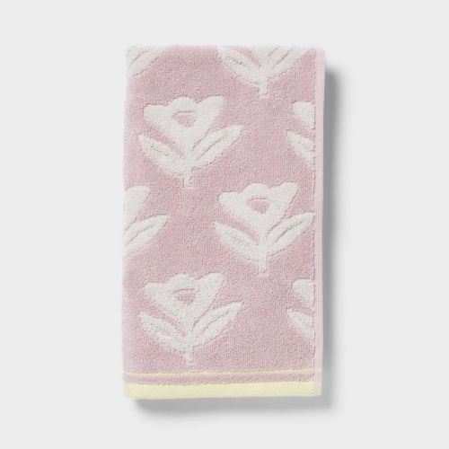 Floral Kids' Hand Towel Purple - Pillowfort™