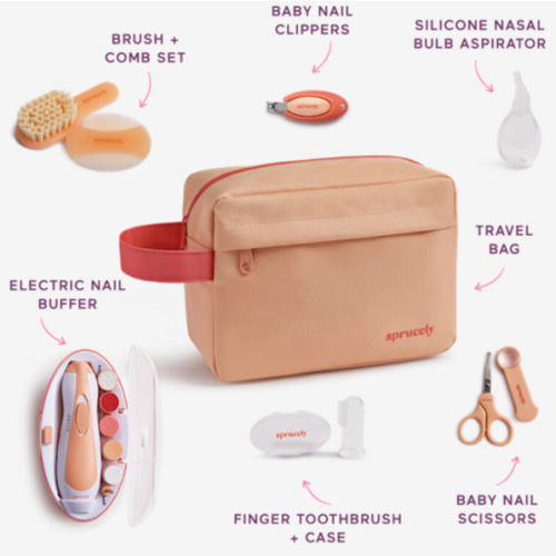 Sprucely Baby Grooming Kit
