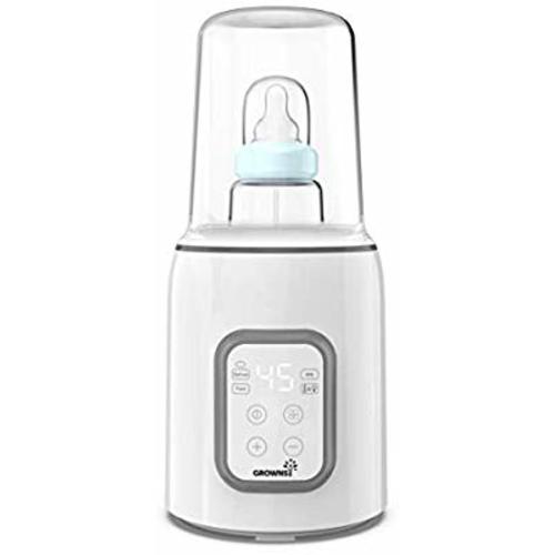 Bottle Warmer, 5-in-1 Fast Baby Bottle Warmer and Sterilizer with Timer Baby Food Heater&Defrost BPA-Free Warmer with LCD Display Accurate Temperature Control for Breastmilk and Formula