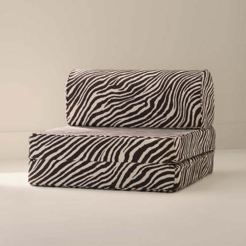 Ivory & Sable Zebra Print Modular Couch | Zoe | House of Noa