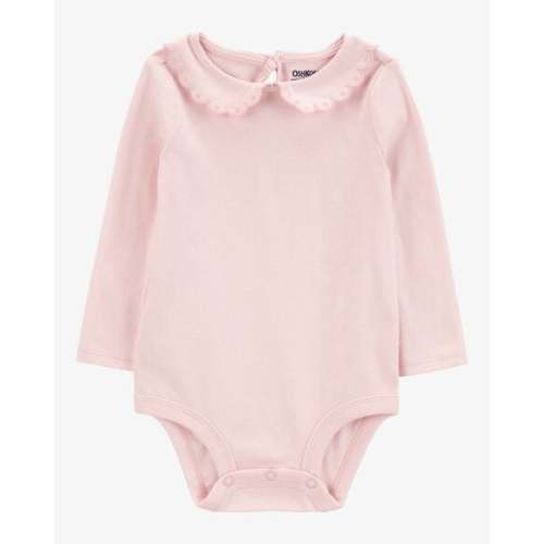Baby Scalloped Peter Pan Bodysuit - OshKosh | Carter's