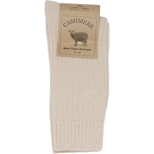 Womens Fine Cashmere and Merino Wool Super Soft and Warm Winter Fluffy Mid-Calf Socks
