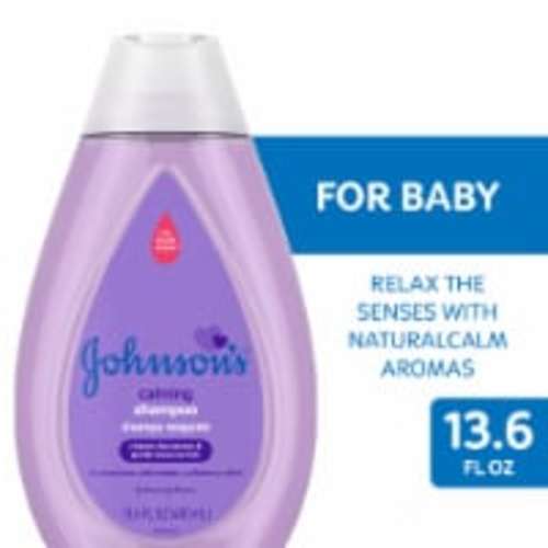Johnson's Natural Scent Calming Baby Shampoo, 13.6 fl oz