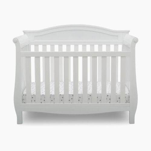 Delta Children Lancaster 4-in-1 Convertible Crib - Bianca White