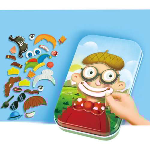 Hape: Magnetic Funny Face Playset - Hape | Maisonette