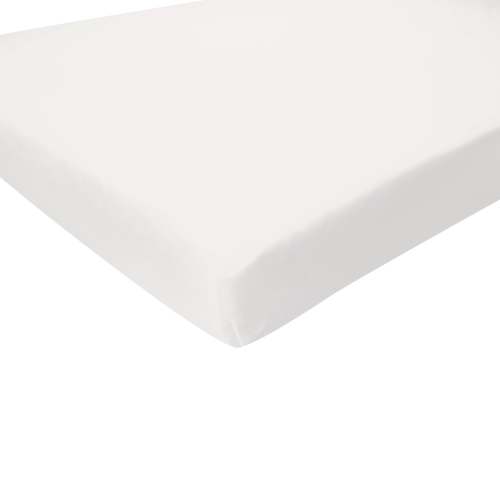 Bamboo Crib Sheet in Cloud White | Kyte Baby
