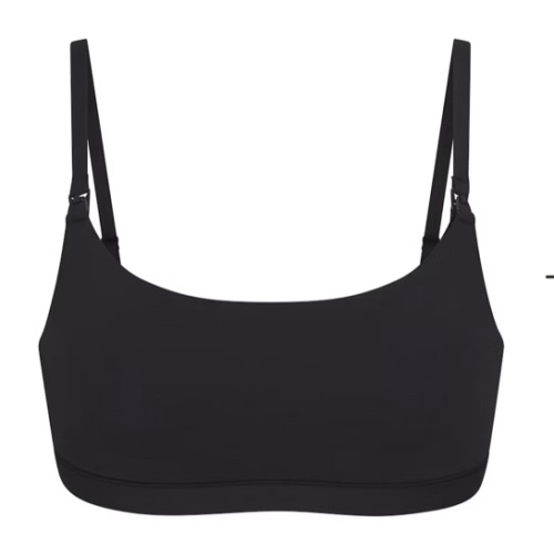 FITS EVERYBODY MATERNITY PUMPING SCOOP BRALETTE | ONYX
