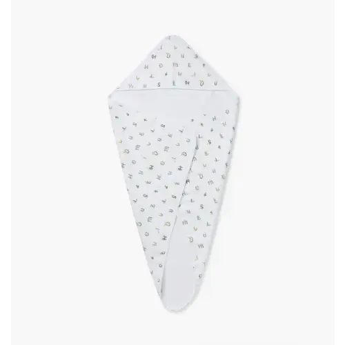 Hooded Towel - Alphabet