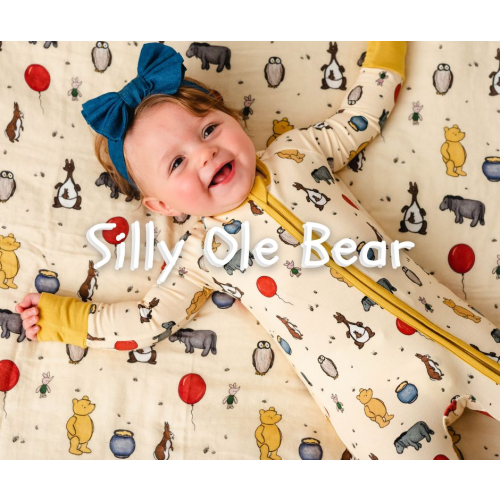 Silly Ole Bear Bamboo Sleeper