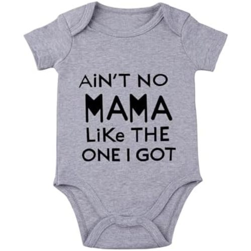 listery Aint No Mama Like The One I Got Baby Bodysuit Boy Clothes Mommy Bodysuit Mamas Boy Baby Clothes