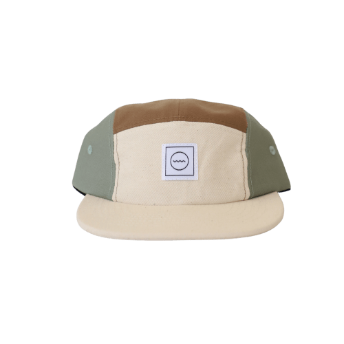 Cotton Five-Panel Hat in Coastline