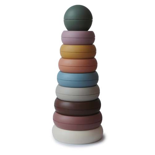 Stacking Rings Toy - Rustic