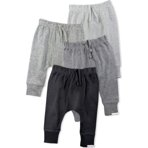 Jordan Assorted 4-Pack Organic Cotton Joggers, 3-6M