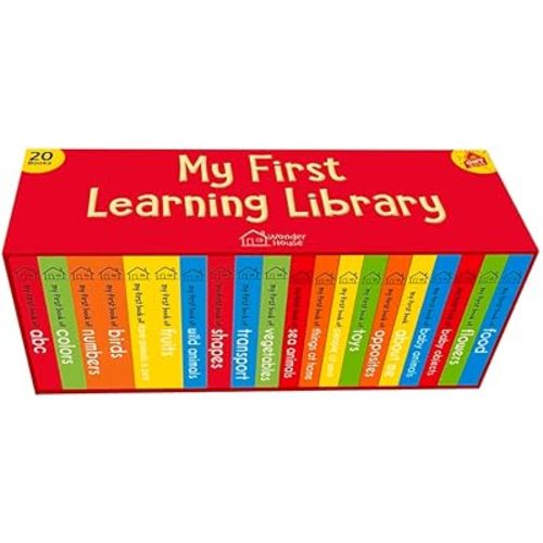 My First Complete Learning Library: Boxset of 20 Board Books Gift Set for Kids (Horizontal Design) Board book – January 20, 2019