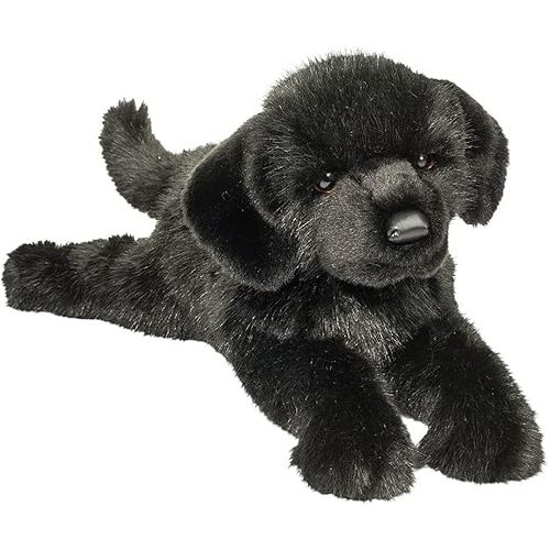 Douglas Jake Black Lab Dog Plush Stuffed Animal