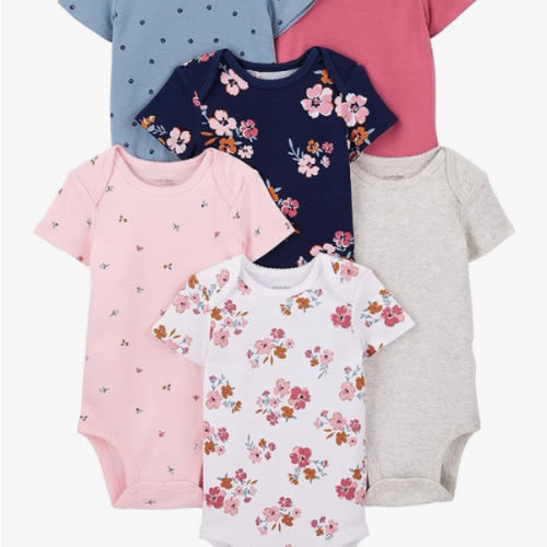 Simple Joys by Carter's Baby Girls' 6-Pack Sleeveless Bodysuit