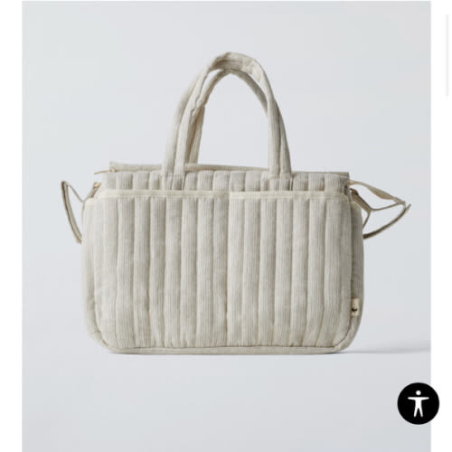 STRIPED DIAPER BAG PACK