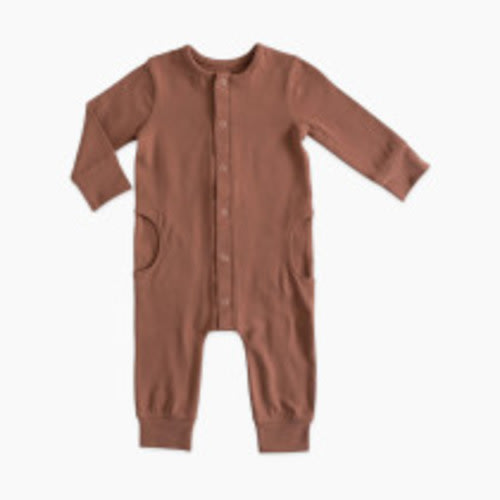 Pehr Essentials Romper - Clay, 3-6 M