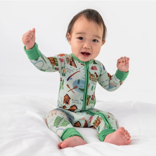 Green Camp Sleepies Zippy – Little Sleepies