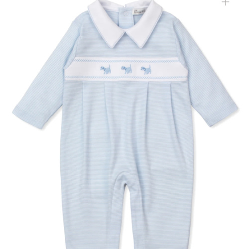 Classic Treasures FA25 Blue Stripe Playsuit