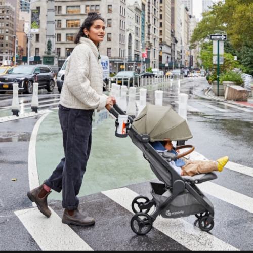 Ergobaby Metro+ Deluxe Compact Baby Stroller, Lightweight Umbrella Stroller Folds Down & Metro+ Compact City Stroller Accessories: Car Seat Adapter for Cybex/Nuna/BeSafe/Maxi COSI