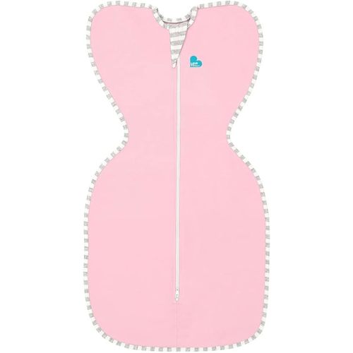 Love to Dream Swaddle UP, Pink, Medium, 13-18.5 lbs., Dramatically Better Sleep, Allow Baby to Sleep in Their Preferred arms up Position for self-Soothing, snug fit Calms Startle Reflex
