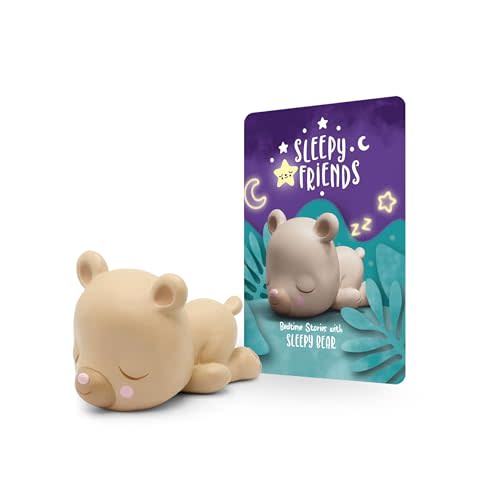Tonies Sleepy Friends: Bedtime Stories Audio Toy Figurine featuring Sleepy Bear