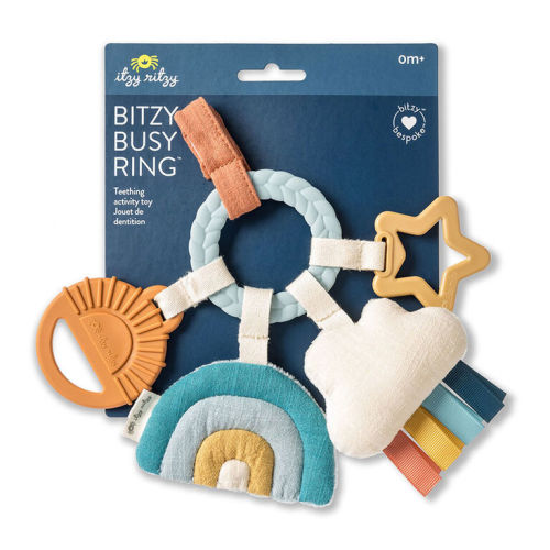 Itzy Ritzy Bitzy Buzy Rings Rainbow