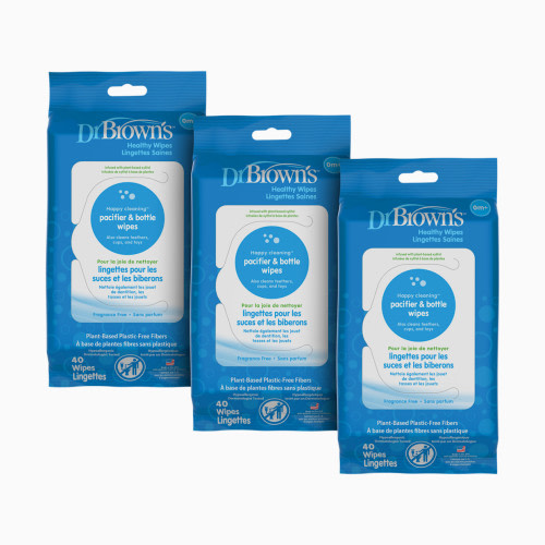 Dr. Brown's Pacifier and Bottle Wipes - 120