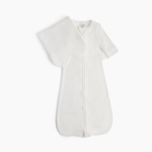 The Butterfly Swaddle Swaddle and Transitional Sleep Sack in One - Ivory White, Small (7 -12 Lbs)