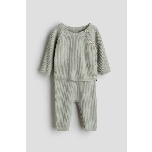 2-PIECE COTTON SET - Green