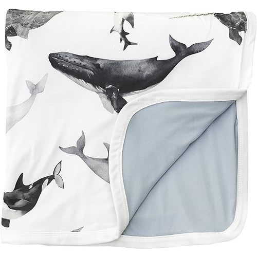 Pobi Baby Soft Neutral Baby Blanket - Comfortable Premium Cotton Toddler Quilt, Ideal for Boys and Girls - Perfect Baby Boy, Baby Girl Toddler Blanket - Warm, Soft Baby Blankets (Seaside)