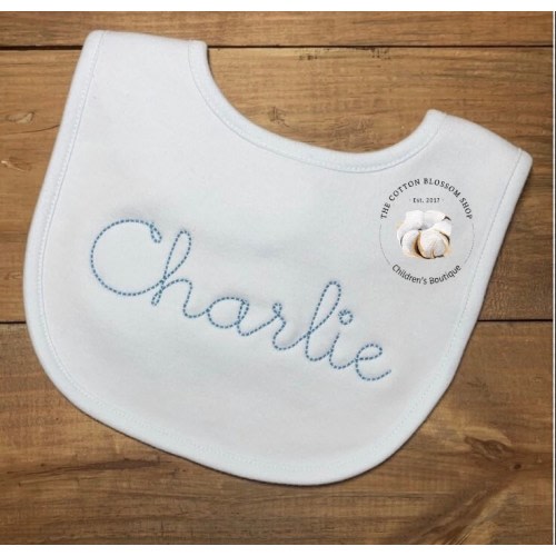 Baby boys Monogram Bib, boys bib, newborn monogrammed bib, embroidered monogram bib, baby shower gift, monogrammed name bib