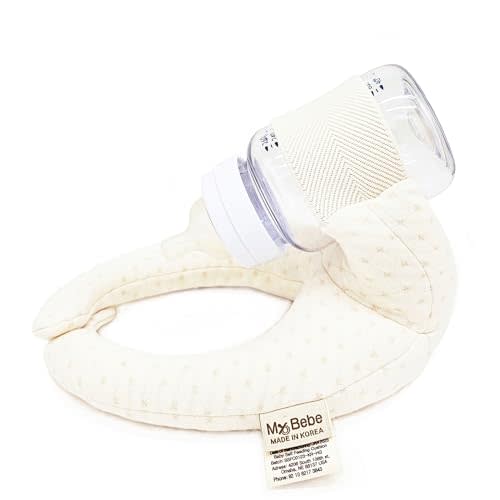 My Bebe Baby Self Feeding Cushion, Baby Self Feeding Pillow, Breast Feeding Pillow, Baby Feeding Bottle Holder, Baby Organic Cotton