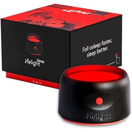 Red Light Therapy Sleep Device – Patented & Award Winning 630nm Pure Red Light Lamp Sleep Aid to Support Deep Relaxation – Red Light for Sleep Lamp Backed by Science for Adults & Kids