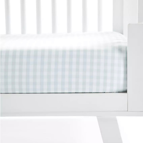 Gingham Crib Sheet | Serena and Lily