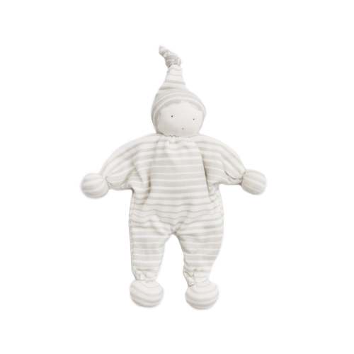 Baby Buddy Lovey - Gray Ombre Stripe