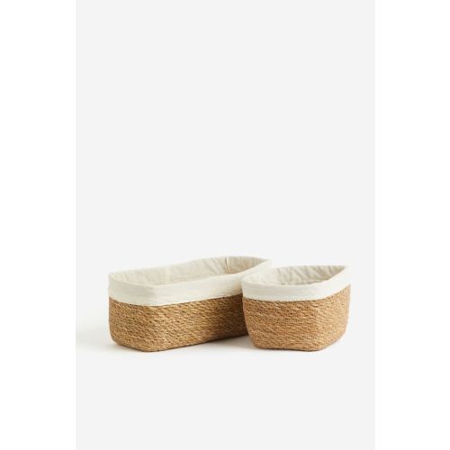 2-pack Seagrass Storage Baskets