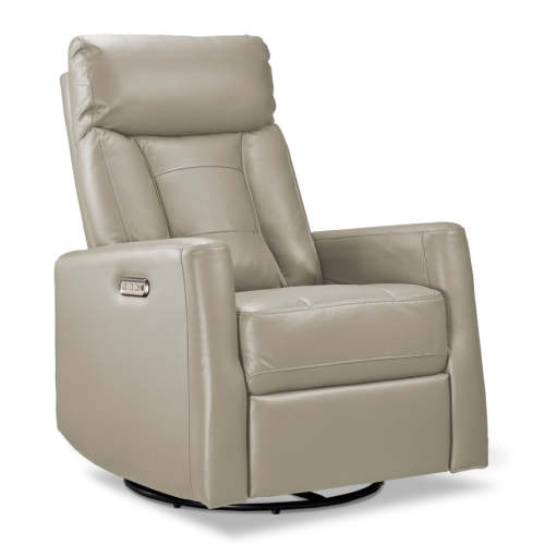 Mustang Swivel Glider Power Recliner - Taupe