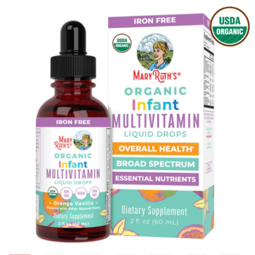 Organic Infant Multivitamin Liquid Drops