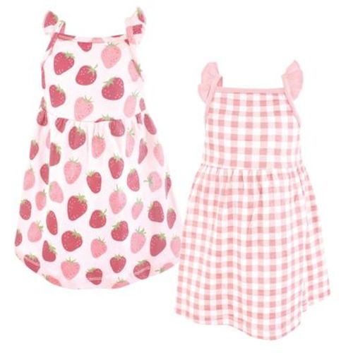Luvable Friends Hudson Baby Sleeveless Dresses 2pk- 18M