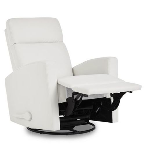 Dream On Me Chatham Plus Swivel Glider, Recliner in Leatherette