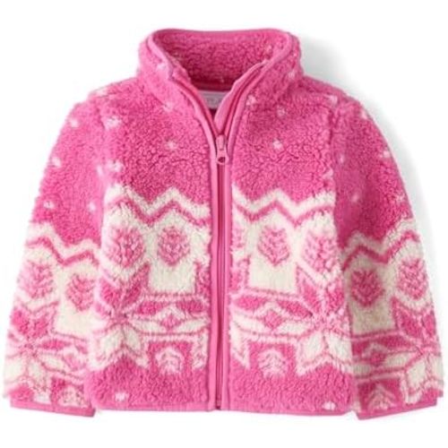 The Children's Place Baby Girls' and Toddler Sherpa Jacket