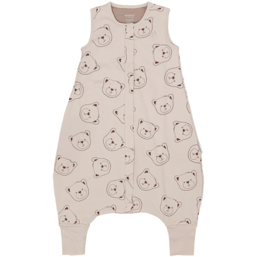 4 Season® Baby Sleep Bag with Feet, Merino Wool & Organic Cotton, Teddy Bear