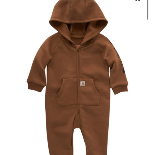 Carhartt Infant Boys' Fleece Zip Front Long Sleeve Coverall