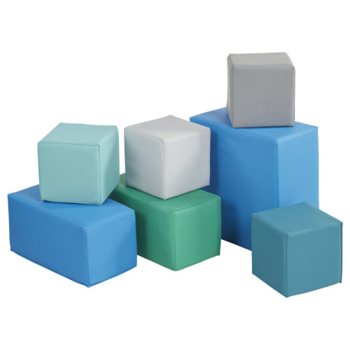 ECR4Kids SoftZone Big Foam Building Blocks, Soft Playset, 7-Piece & Reviews | Wayfair