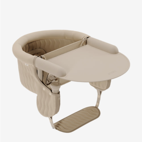 Lalo Hook-On High Chair - Oatmeal