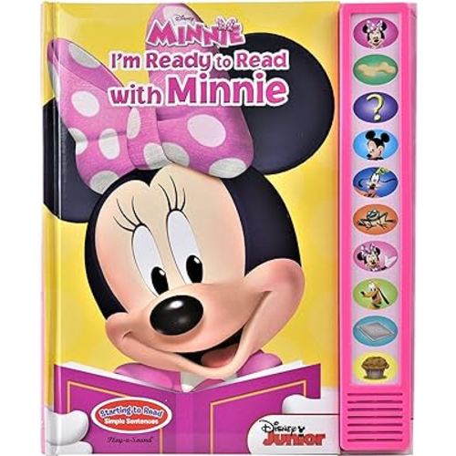 Disney Minnie Mouse - I'm Ready to Read with Minnie Sound Book - PI Kids