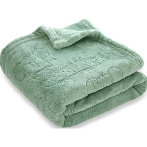 BORITAR Baby Blanket for Boys Girls Ultra Soft Fleece Warm and Lightweight Animal Blankets for Infant Toddler Newborn, 30x40 Inch, Sage Green
