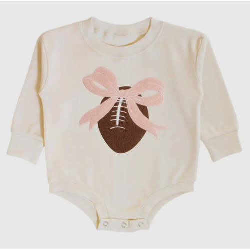 Football Patch Romper – tiny threads